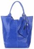 Kožené kabelka shopper bag Genuine Leather 555